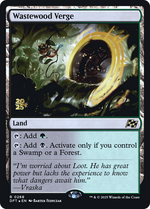 Wastewood Verge (PRE-268S) - Prerelease Cards Foil