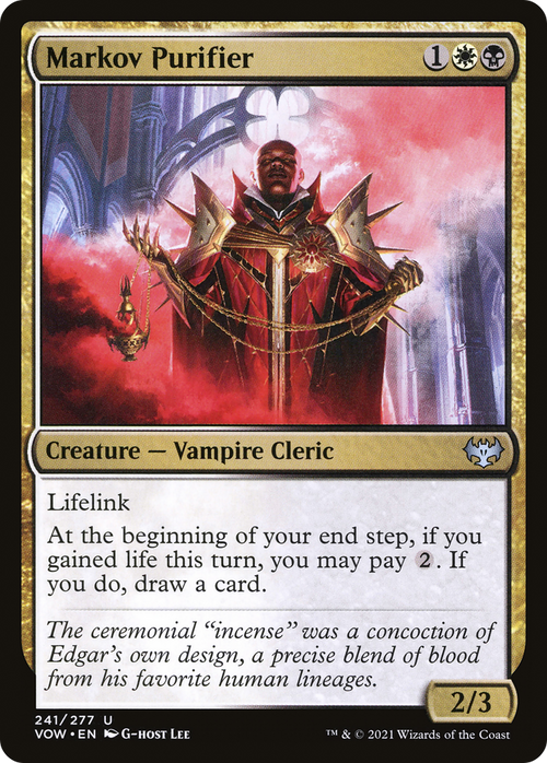 Markov Purifier (VOW-241) - Innistrad: Crimson Vow