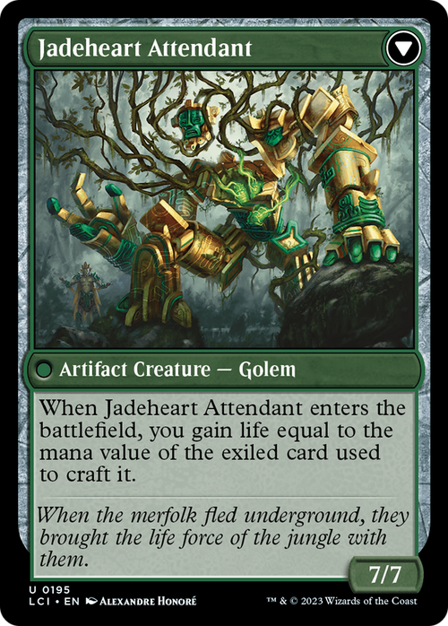 Jade Seedstones (LCI-195) - The Lost Caverns of Ixalan