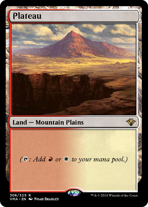 Plateau (VMA-308) - Vintage Masters Foil
