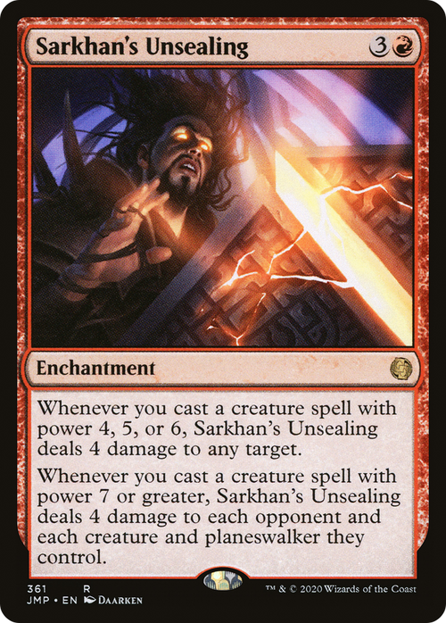 Sarkhan's Unsealing (JMP-361) - Jumpstart