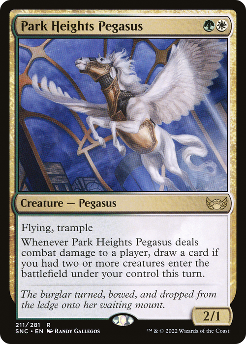 Park Heights Pegasus (SNC-211) - Streets of New Capenna Foil