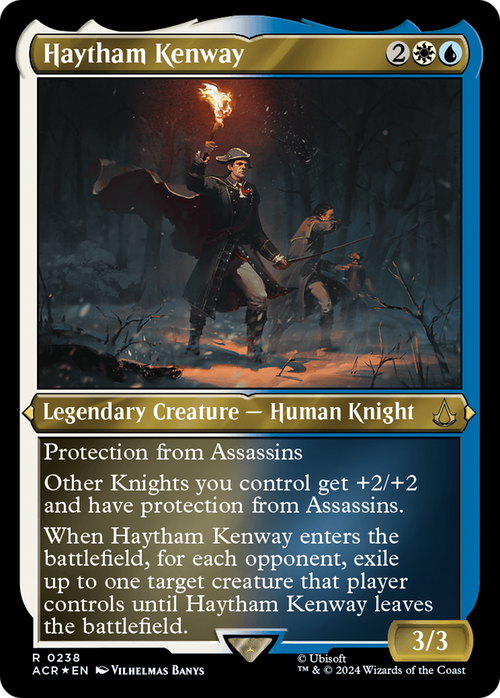 Haytham Kenway (Foil Etched) (ACR-238) - Assassin's Creed Foil