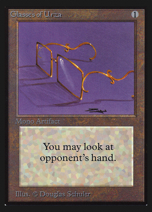 Glasses of Urza (CE) (CED-) - Collectors' Edition