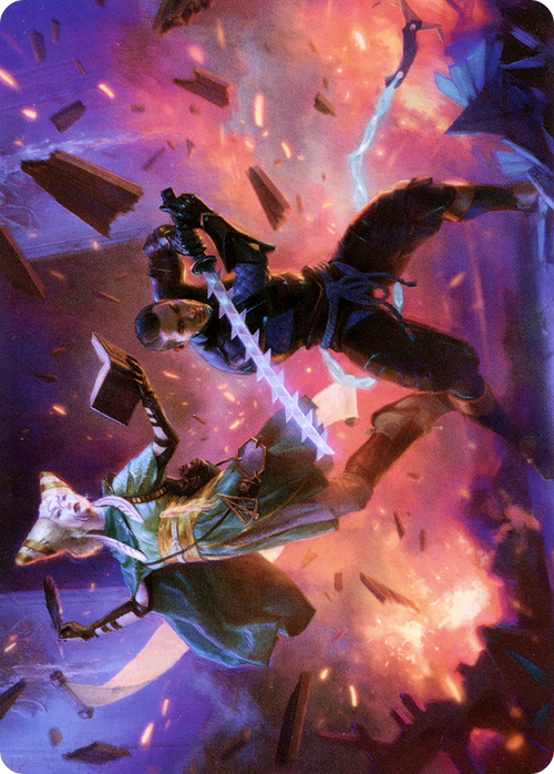 Explosive Entry // Explosive Entry (ANEO-013) - Neon Dynasty Art Series (Borderless)