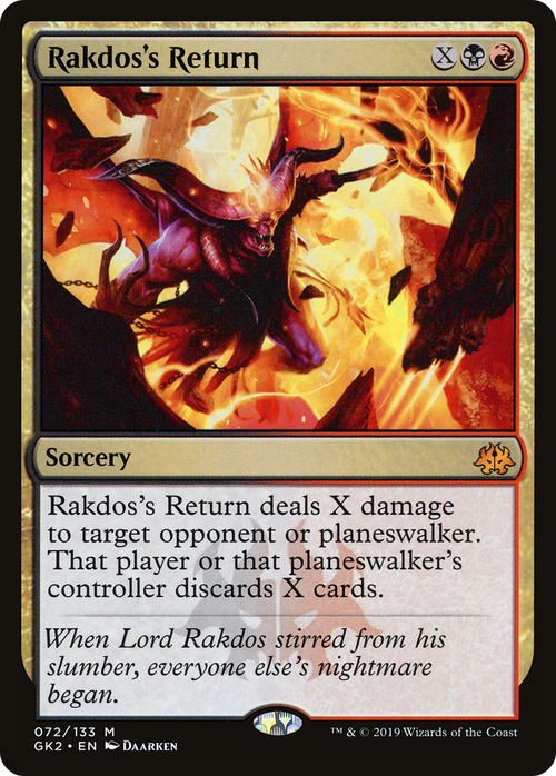 Rakdos's Return (GK2-072) - RNA Guild Kit