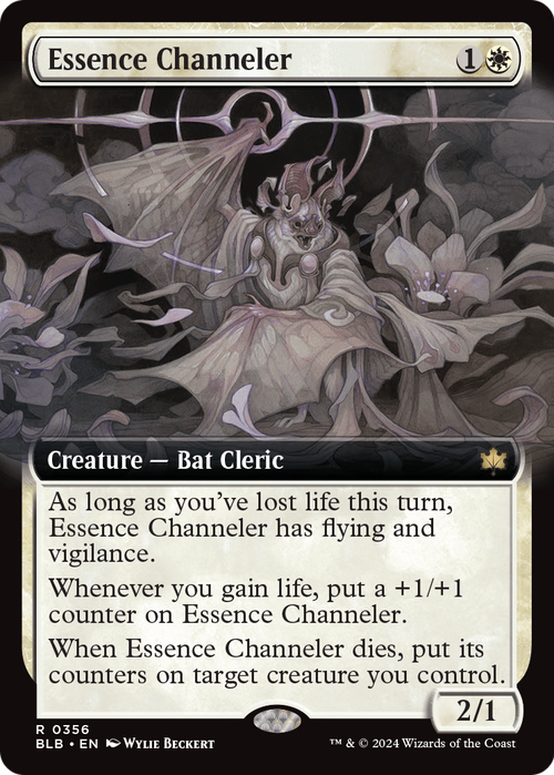 Essence Channeler (Extended Art) (BLB-356) - Bloomburrow: (Extended Art) Foil