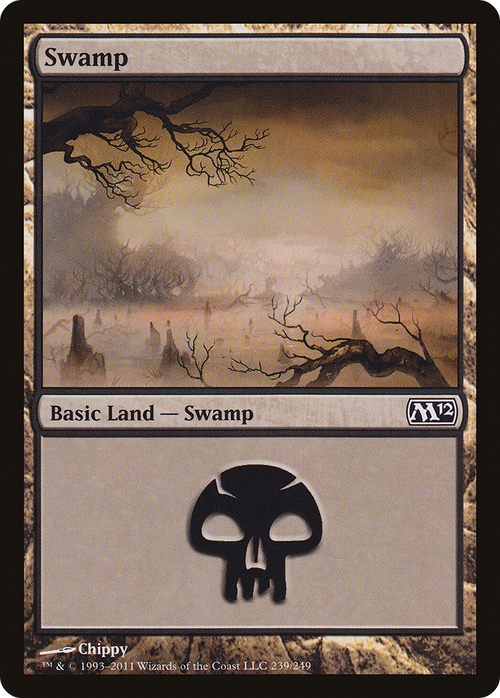 Swamp (239) (M12-239) - Magic 2012 Foil