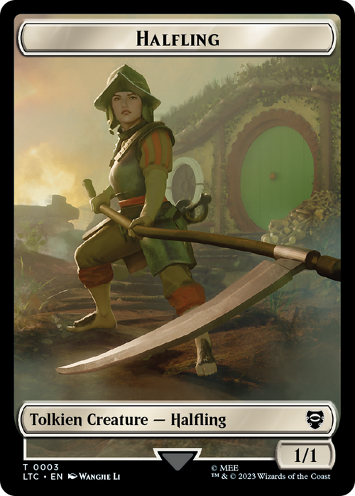 Halfling (TLTC-003) - Tales of Middle-earth Commander Tokens