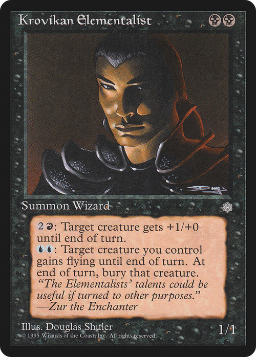 Krovikan Elementalist (ICE-) - Ice Age