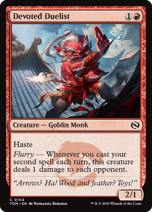 Devoted Duelist (TDM-104) - Tarkir: Dragonstorm