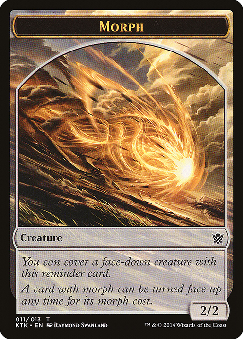 Morph Token (KTK-011) - Khans of Tarkir Tokens