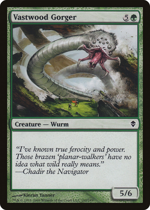 Vastwood Gorger (ZEN-192) - Zendikar Foil