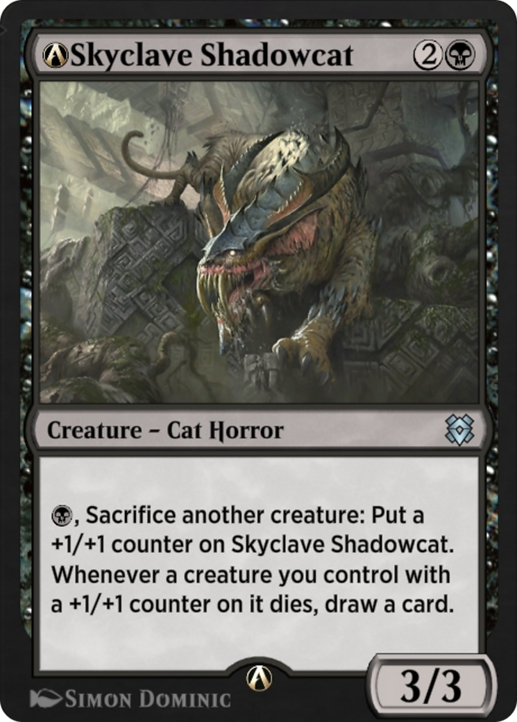 A-Skyclave Shadowcat (ZNR-A-126) - Zendikar Rising