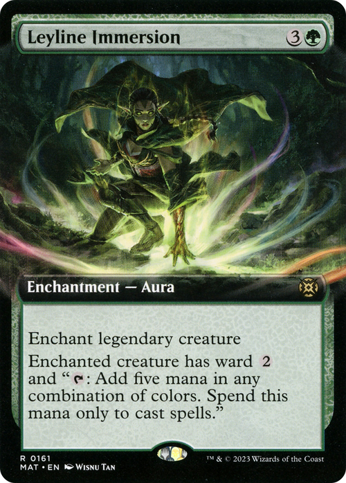 Leyline Immersion (Extended Art) (MAT-161) - March of the Machine: The Aftermath: (Extended Art)