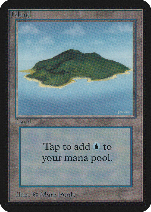 Island (B) (LEA-) - Limited Edition Alpha