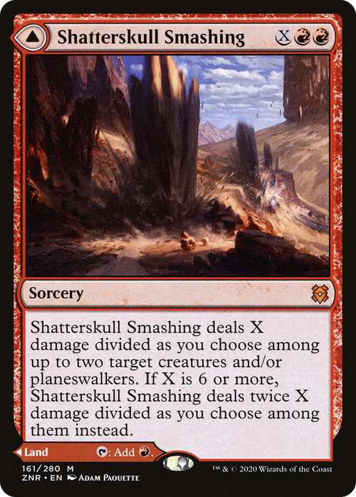 Shatterskull Smashing (ZNR-161) - Zendikar Rising