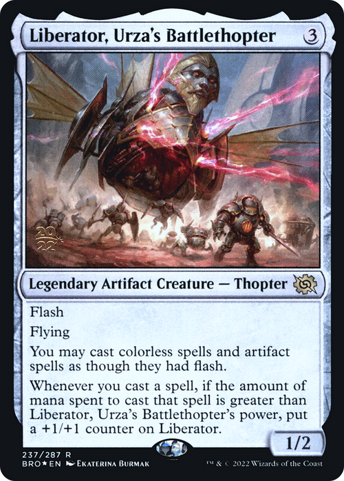 Liberator, Urza's Battlethopter (PRE-237) - The Brothers' War Promos Foil