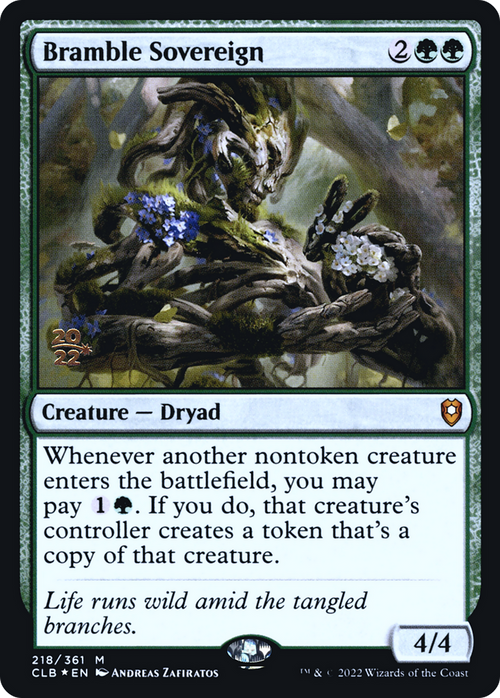 Bramble Sovereign (PRE-218) - Battle for Baldur's Gate Promos Foil