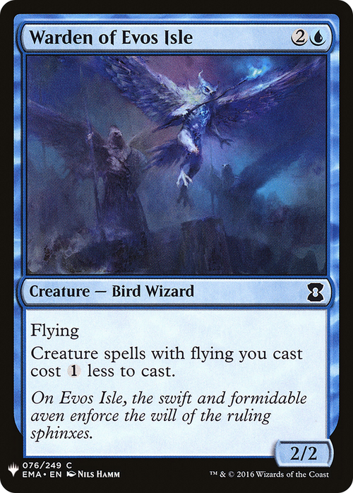Warden of Evos Isle (LIST-EMA-76) - The List