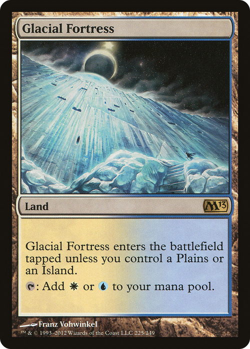 Glacial Fortress (M13-225) - Magic 2013