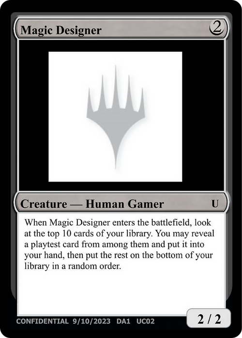 Magic Designer (UNK-) - Unknown Event