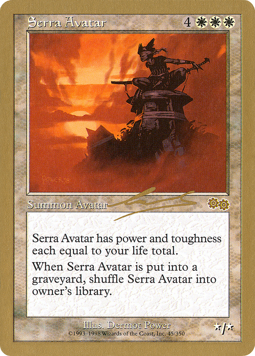Serra Avatar - 2000 Nicolas Labarre (USG) (WCD-) - World Championship Decks 2000