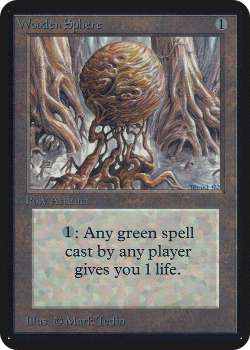 Wooden Sphere (LEA-) - Limited Edition Alpha