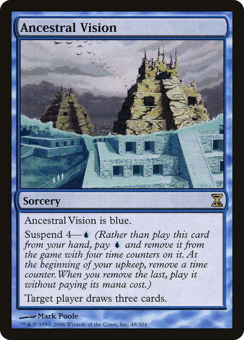 Ancestral Vision (TSP-048) - Time Spiral Foil