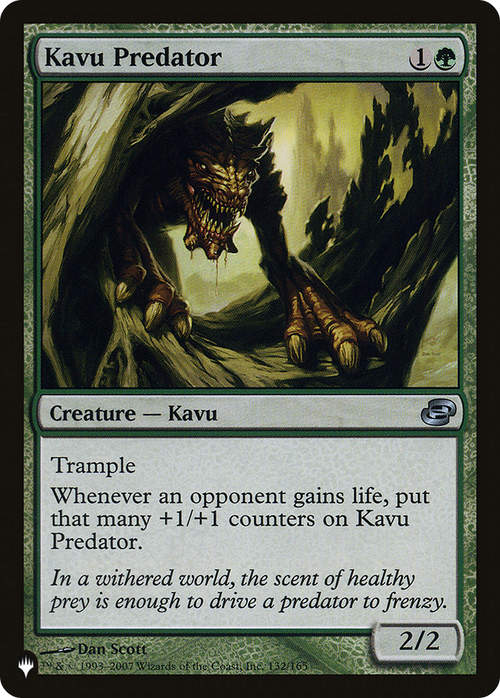 Kavu Predator (LIST-132/165) - The List