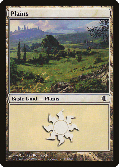 Plains (232) (ALA-232) - Shards of Alara Foil