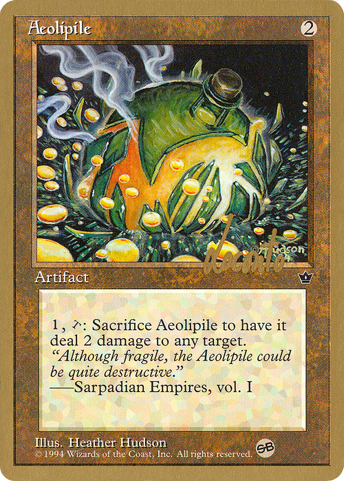 Aeolipile - 1996 Michael Loconto (FEM) (SB) (WCD-) - Pro Tour Collector Set