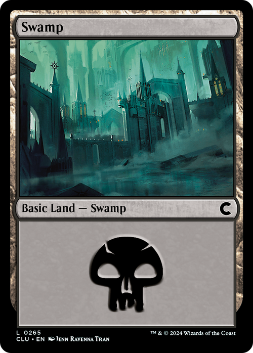 Swamp (0265) (CLU-265) - Ravnica: Clue Edition