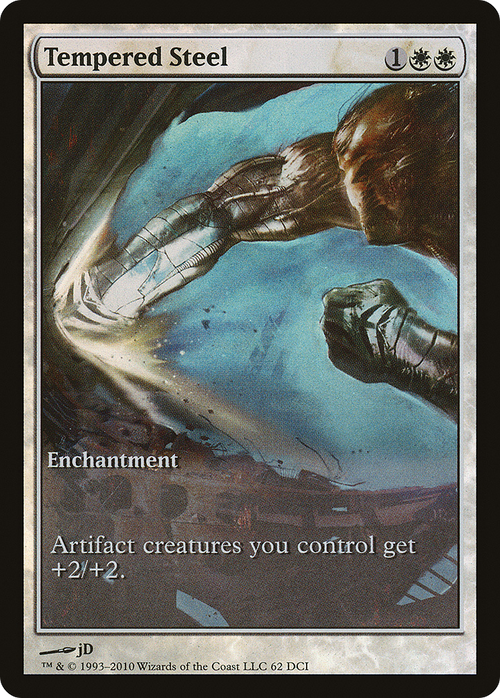 Tempered Steel (GAME-062) - DCI Promos Foil
