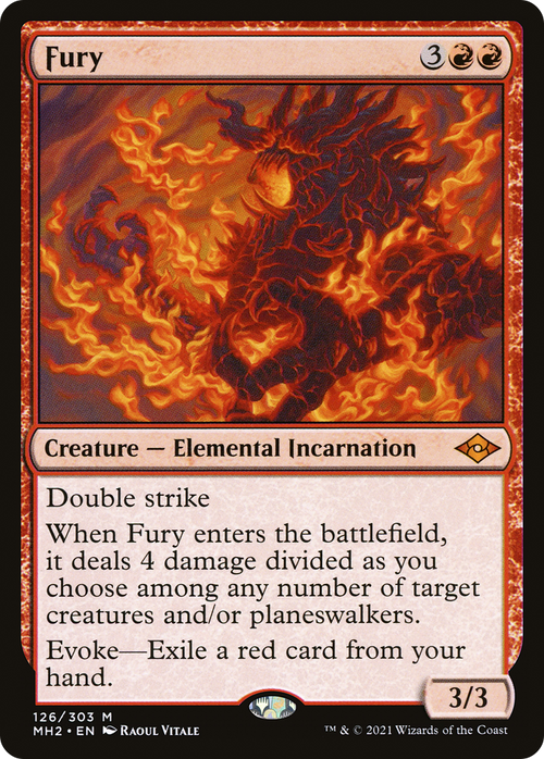 Fury (MH2-126) - Modern Horizons 2 Foil
