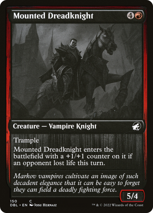Mounted Dreadknight (DBL-150) - Innistrad: Double Feature