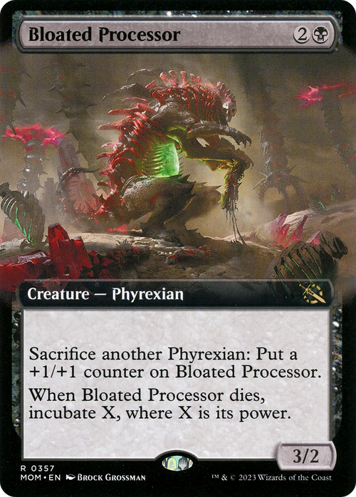 Bloated Processor (Extended Art) (MOM-357) - March of the Machine: (Extended Art)