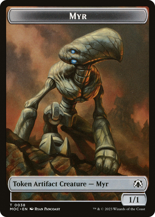 Myr (TMOC-038) - March of the Machine Commander Tokens