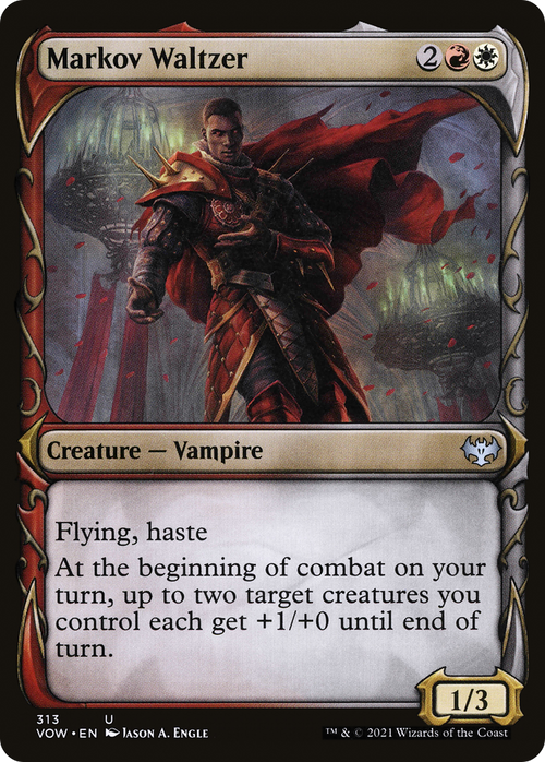 Markov Waltzer (Showcase) (VOW-313) - Innistrad: Crimson Vow: (Showcase) Foil