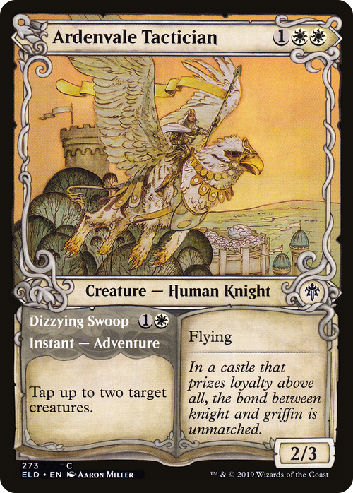 Ardenvale Tactician (Showcase) (ELD-273) - Throne of Eldraine: (Showcase) Foil
