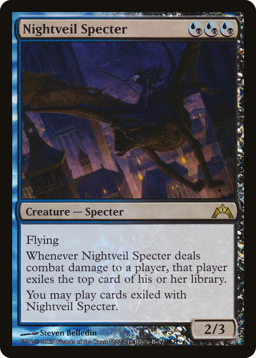 Nightveil Specter (BABP-222★) - Gatecrash Promos Foil
