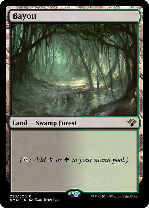Bayou (VMA-293) - Vintage Masters Foil