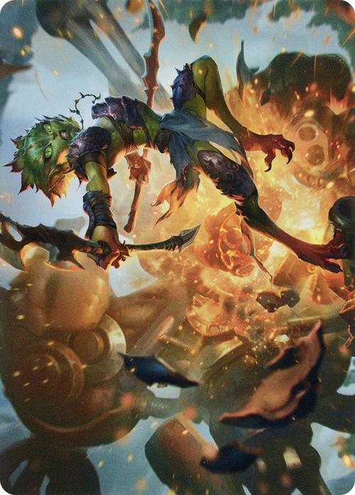 Argothian Sprite // Argothian Sprite (ABRO-023) - The Brothers' War Art Series (Borderless) Foil