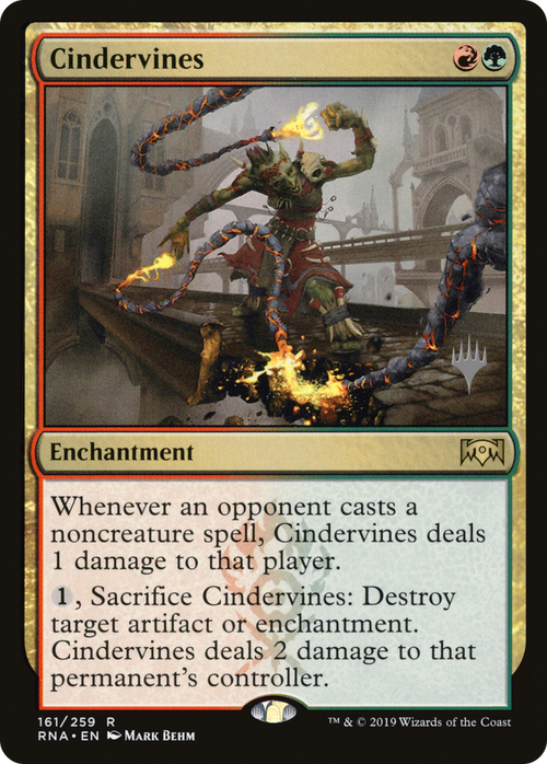 Cindervines (PPELD-161P) - Ravnica Allegiance Promos