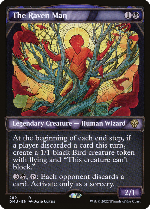 The Raven Man (Showcase) (DMU-289) - Dominaria United: (Showcase)