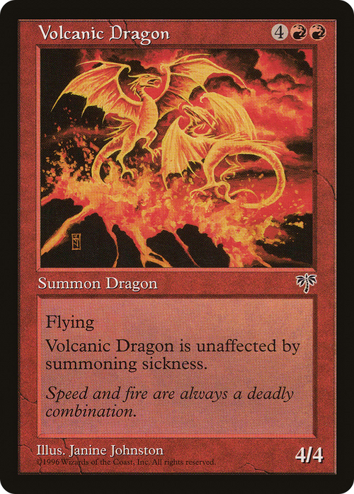 Volcanic Dragon (MIR-) - Mirage