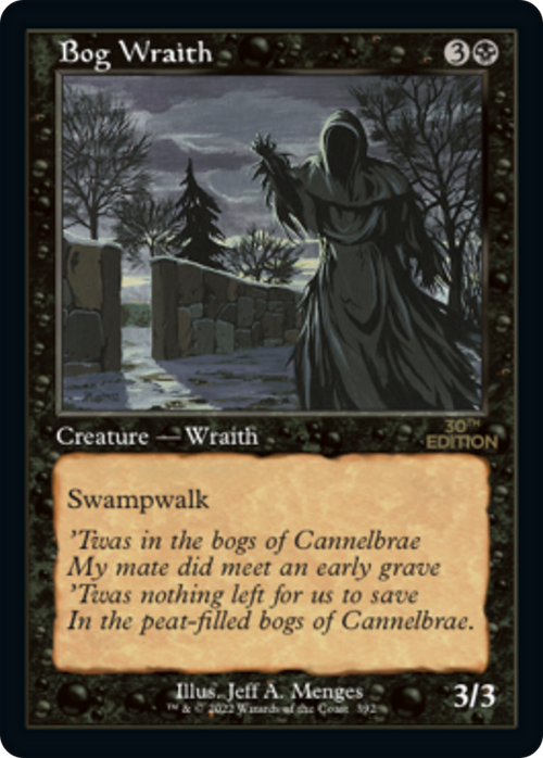 Bog Wraith (Retro Frame) (30A-392) - 30th Anniversary Edition