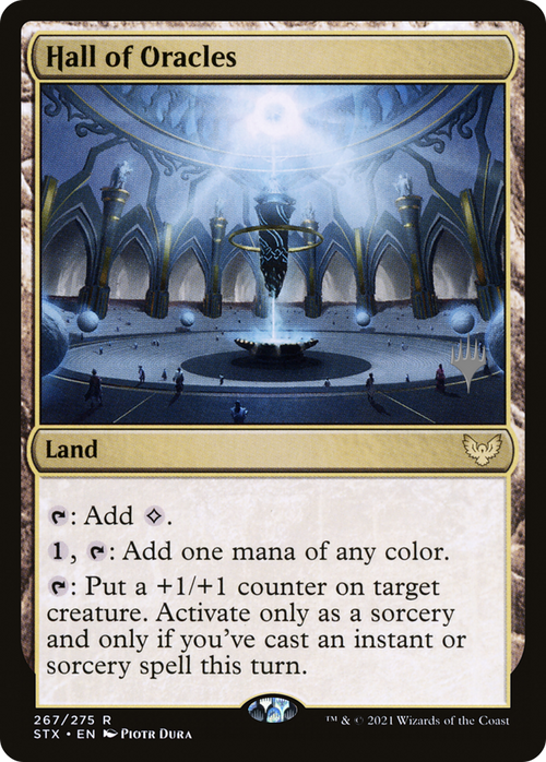 Hall of Oracles (PPSTX-267P) - Strixhaven: School of Mages Promos Foil