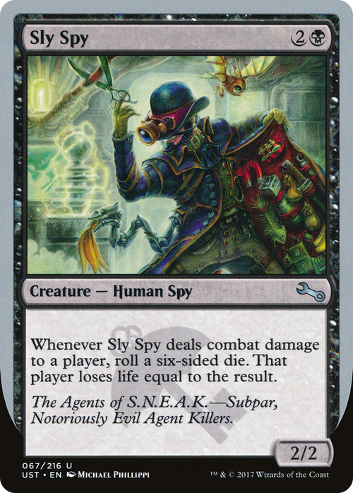 Sly Spy (F) (UST-67F) - Unstable