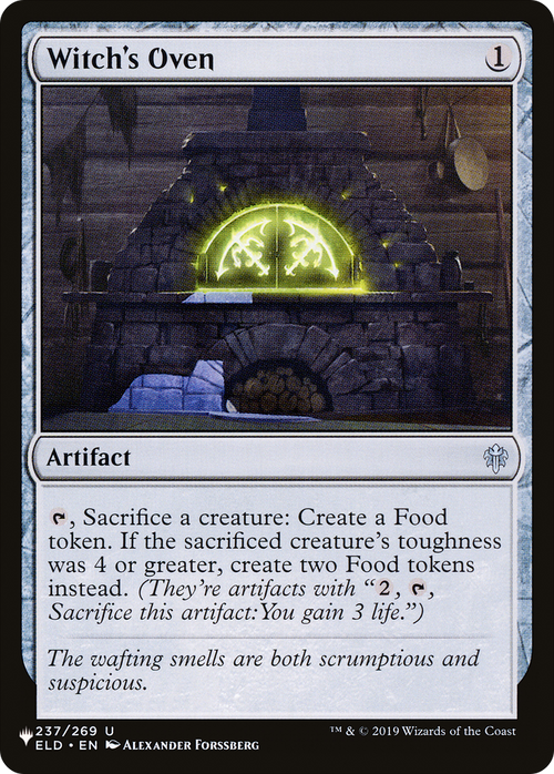 Witch's Oven (LIST-ELD-237) - The List